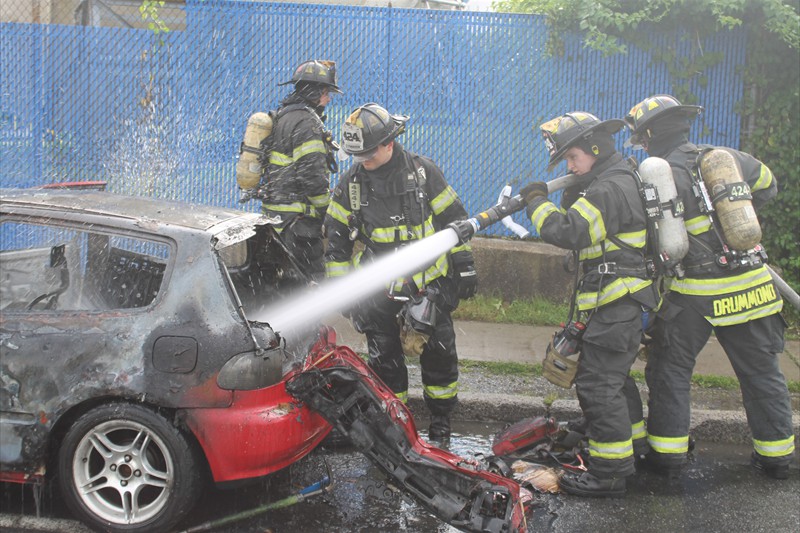 LFD Ocean car fire 9o 062119