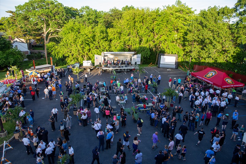 Fourth parade 97 060819 from the  air