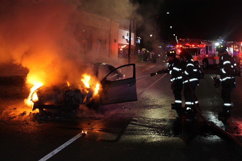 LFD Sunrise Rocklyn car fire 9a 083119